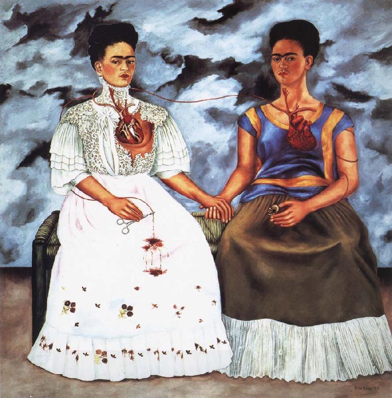 Frida Kahlo The two Fridas China oil painting art